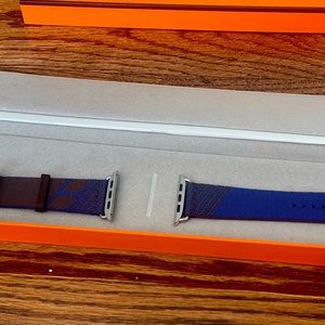 Apple Watch Hermes Jumping Single tour stainless steel band